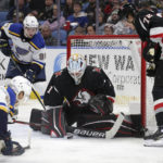 Skinner scores 2; Sabres win 6-2, to snap Blues' 7-game roll