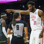 76ers C Embiid out at least 2 games with sprained left foot