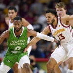 No. 23 Iowa State pulls away from North Dakota 63-44