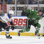 Wedgewood, Robertson lead Stars to 4-1 win over Blues