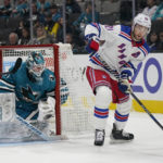 Gauthier, Shesterkin lead Rangers to 2-1 win over Sharks