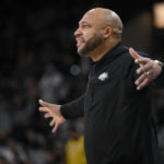 Lakers top Spurs in James' return for first road victory