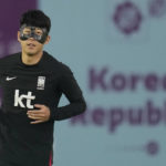 Son likely in mask for South Korea vs. Uruguay at World Cup