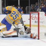 Faulk's power-play goal lifts streaking Blues past Ducks