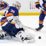 Sorokin stops 49, Pageau scores 2 as Isles blank Oilers 3-0