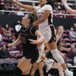 Hannah Jump's 19 points lead No. 2 Stanford by Santa Clara