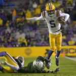 Daniels, Cain power No. 6 LSU to 41-10 victory over UAB