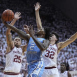 Jackson-Davis leads No. 10 Indiana past No. 18 UNC, 77-65