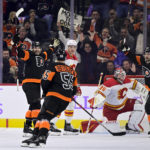 Coleman, Flames send slumping Flyers to 7th straight loss