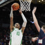 Newton leads UConn past Oregon 83-59 at Phil Knight tourney