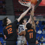 Jones, Boum each score 22, Xavier beats Florida in Portland