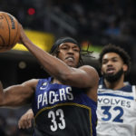 Towns powers Timberwolves past Pacers for 5th straight win