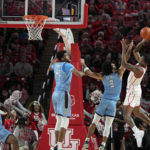 Sasser, cold-shooting No. 2 Houston outlast Kent State 49-44