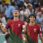 Ronaldo denied goal, Portugal beats Uruguay 2-0 in World Cup
