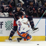 Nelson's game-winner lifts Islanders over Blue Jackets 3-2