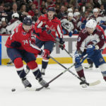 Makar, MacKinnon score, short-handed Avalanche beat Capitals