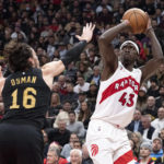 Siakam scores 18 in return, Raptors beat Cavaliers 100-88