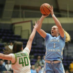 No. 8 North Carolina rallies past No. 18 Oregon 85-79