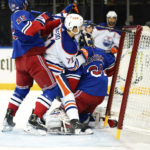 Oilers score 4 times in third period to defeat Rangers