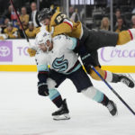 Kraken get 1st win over Golden Knights, Burakovsky scores 2