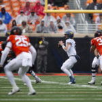 Anderson's 2 long TD runs help W. Virginia top Oklahoma St.