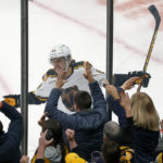 Bruins tie NHL mark for home start; beat Blackhawks, 6-1