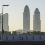 Empty streets, cranes: the city built for Qatar's World Cup