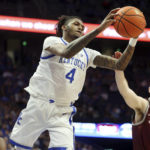 Reeves scores 18, No. 19 Kentucky tops Bellarmine 60-41