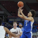 No. 8 Duke holds off challenge from Oregon State 54-51