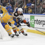 Faulk's power-play goal lifts streaking Blues past Ducks
