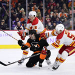 Coleman, Flames send slumping Flyers to 7th straight loss