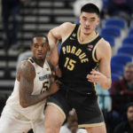 Edey's double-double powers No. 24 Purdue past West Virginia