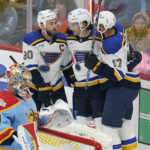 Jordan Kyrou scores in OT, Blues rally to beat Panthers 5-4