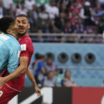 AP PHOTOS: World Cup highlights from Day 2