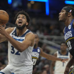 Towns powers Timberwolves past Pacers for 5th straight win