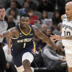 Williamson has season-high 32 points, Pelicans beat Spurs