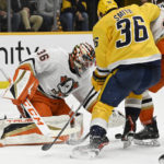 Josi scores in overtime as Predators beat Ducks 2-1