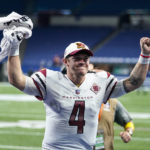 Heinicke builds Air Jordan collection win by Washington win