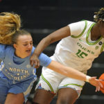 No. 8 North Carolina rallies past No. 18 Oregon 85-79