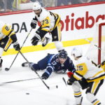 Jarry shuts down Jets in Penguins' 3-0 win