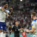 England advances after beating Wales 3-0 at World Cup