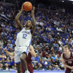 Reeves scores 18, No. 19 Kentucky tops Bellarmine 60-41