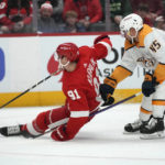 Husso makes 26 saves, Red Wings shut out Predators 3-0
