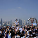 AP PHOTOS: World Cup highlights from Day 2