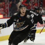 Ovechkin and Oshie power Capitals past Flames 3-0