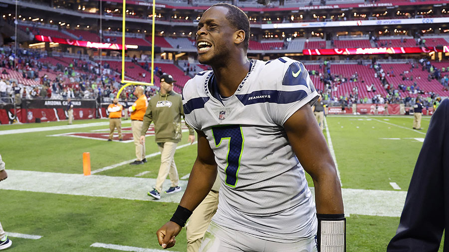 Seahawks Geno Smith...