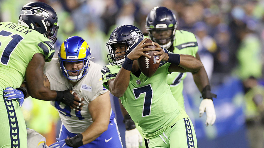 Seahawks Geno Smith...