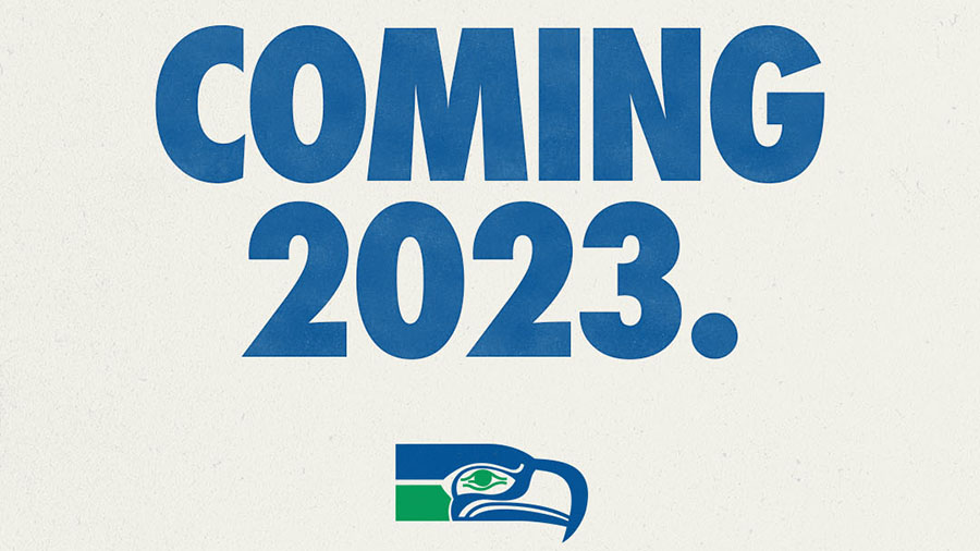 Seahawks throwback announcement...