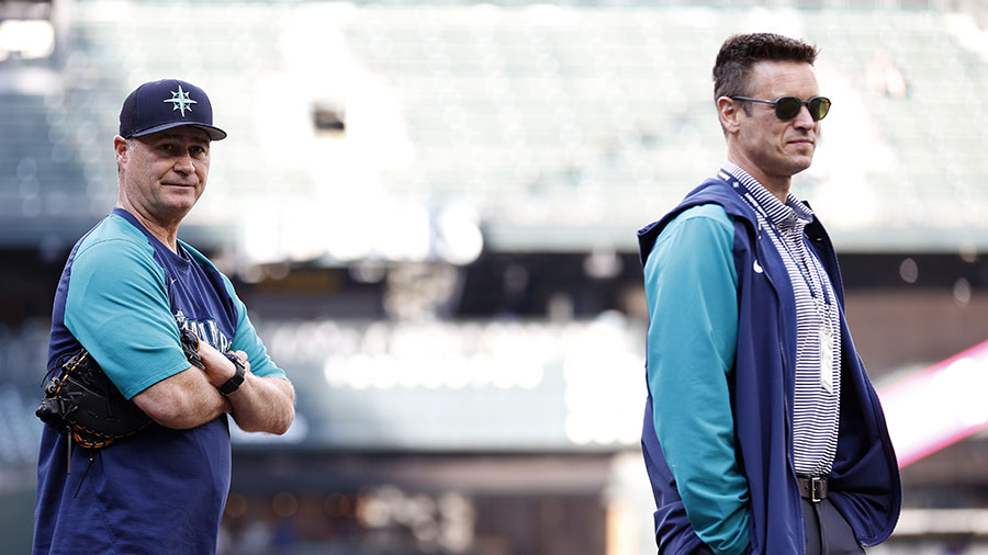 Mariners Scott Servais Jerry Dipoto...