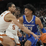 Carr scores 19, No. 2 Texas beats No. 7 Creighton 72-67